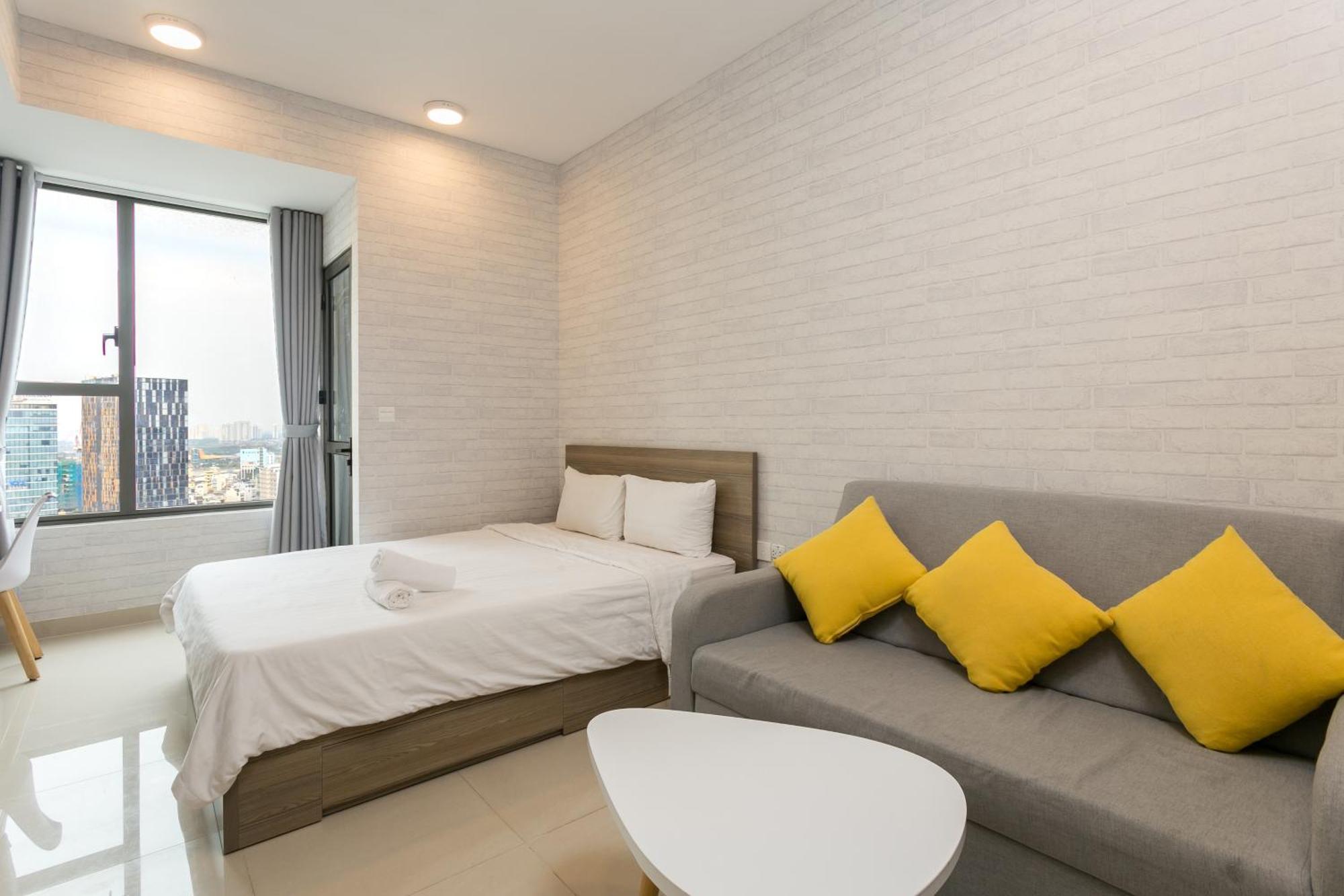 Central Business District Rivergate Apartment - Free Pickup & Pool Ho Şi Min Dış mekan fotoğraf